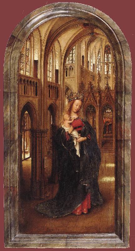 EYCK, Jan van Madonna in the Church dfh Spain oil painting art
